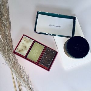 SAJE Limited Edition Bar Soap Trio